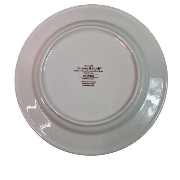 Villeroy & Boch Circus-Themed Porcelain Plate Le Cirque Elephant Ringmaster - Picture 5 of 7